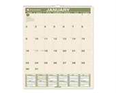 AT-A-GLANCE Recycled Monthly Wall Calendar