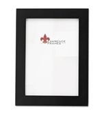 Lawrence Frames Black Wood 5 by 7 Picture Frame