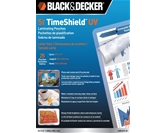 BLACK + DECKER TimeShield UV Thermal Laminating Pouches, Letter, 5 mil - 25 Pack (LAMLET5-25)