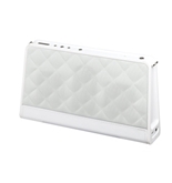 AR for Her Fashion Bluetooth Wireless Speaker - Quilted White, ARS140QTWH