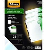 Fellowes Binding Presentation Covers, Letter, Frost, 25 Pack (5224301)
