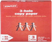 Staples 3-Hole Punch Multipurpose Copy Laser Inkjet Printer ...