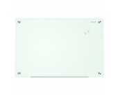 Quartet Infinity Glass Magnetic Marker Board, 3 x 2 Feet, White Surface, Frameless