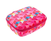 Lunch Box, Pink Triangles