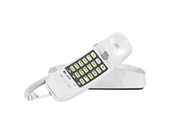AT&T 210 Corded Phone, White, 1 Handset
