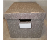 Bankers Box Stor/file Decorative Storage Boxes Letter/legal Paisley  4 Pack