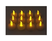 Battery operated Tealight Candles Flameless Set of 12pcs