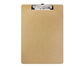 Bazic Hardboard Clipboard with Low Profile Clip, Standard Size (Case of 24)