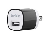 Belkin MiXiT Home and Travel Wall Charger with USB Port - 1 AMP / 5 Watt (Black)