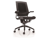 Bodyflex BF4100BLK Office Chair with Black Frame and Black Fabric