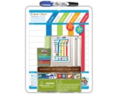 Board Dudes Magnetic Dry Erase Rewards Chore Chart with Marker and Magnets (11020WA-4)