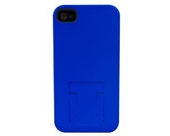 Body Glove iPhone 4 and iPhone 4S Soft Touch Cell Phone Case with Hideaway Stand - Blue (9253101)