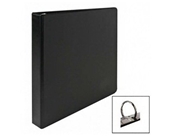 Business Source 09976 Round Ring Binder, 1 in. Capacity, 11 ...