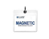 C-Line Products, Inc. : Name Badge Holder Kits, Magnetic, To...