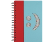 C.R. Gibson Spiral Journal with Perforated Pages, Smiley Face (GMP93-10158)