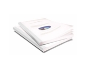 Coverbind 1/16" White Classic Advantage Thermal Covers 100pk - 575800