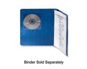 Fellowes Mfg. Co. Products - Self-Adhesive CD Holders, 5-3/8"x1/32"x5-3/8", 5/PK, Clear - Sold as 1 PK