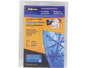 Fellowes Self-Adhesive Pouches, Business Card Size, 5 mil, 5...