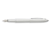 Franklin Covey Lexington, Fountain Pen with Medium Nib, Polished Chrome, by Cross (FC0016IM-2MS)