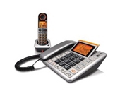 GE Easy to Use Amplified Corded and Cordless Speakerphones with Caller ID and Digital Answering System