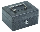Hercules CB0604 Key Locking Cash Box, 6" x 4.62" x 3", Recyc...
