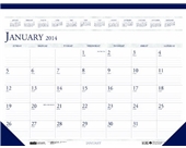 House of Doolittle 22 X 17 Inches Desk Pad Calendar 12 Month...