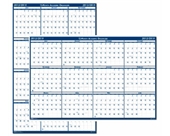 House of Doolittle Write-On/Wipe-Off Academic July 2012 to June 2013 Wall Planner 24 x 37 Inches Vertical and Horizontal Formats Recycled (HOD395)
