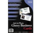 Printer Essentials for Impresso Paper Photo Glossy Business Cards 8.5" x 11" - 01P4886