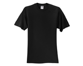 Jerzees 100% Cotton T-Shirt, Black, Male - Apparel