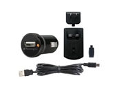 Kensington USB Car and Wall Charger for Smartphone - Black