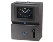 Lathem Manual Time Clock, Month/Date/Hours/Minute, Charcoal ...