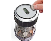 Magnif EZ-Count Money Jar Digital Coin Counter Prod. #3550
