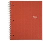 Mead Recycled Notebook, 1-Subject, 80-Count, College Ruled, Ginger (72437)
