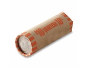 MMF Industries Tubular Quarter Coin Wrappers, Orange, $10