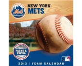 New York Mets Mlb 2013 Box Calendar by Perfect Timing