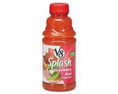 Office Snax OFX14655 V-8 Splash Strawberry Kiwi 16 oz Bottle 12 Box