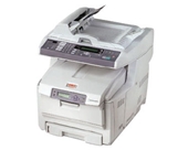 Okidata C5550N Color Laser Printer Fax Copier & Scanner with...