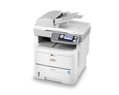 Okidata MB460 MFP (120V) Laser Printer, Fax, Copier & Scanner with Network Card - 62433101