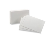 Oxford Blank Index Cards, 4 x 6 Inches, White, 100 Pack (sold as 1 pack each)