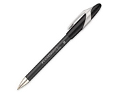 Paper Mate Flexgrip Elite Stick Medium Point Ballpoint Pens, 12 Black Ink Pens (85585)