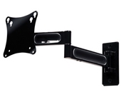 Peerless PA730 Articulating Wall Mount for 10 to 22 inches Displays Black