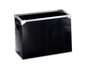 Pendaflex Poly Desktop File Box, Black, 1-Each