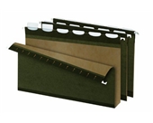 Pendaflex Ready-Tab Extra Capacity Hanging Folder, 20 Box, 1/6 Cut, Legal, Green