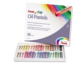 Pentel Products - Pentel - Oil Pastel Set With Carrying Case, 36-Color Set, Assorted, 36/Set