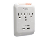 Philips SPP3038B/17 Home Electronics 3 Outlet Surge Protecto...