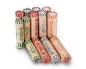 Preformed Coin Sorter Rolls Wrappers by Royal Sovereign (Qty 216)