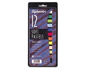 Quartet Alphacolor Soft Square Pastels, Multi-Colored, 12 Pa...