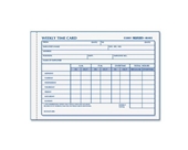 Rediform Time Card Pad, Weekly, Manila, 4.25 x 6 Inches, 100 Cards (4K403)