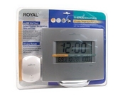 Royal Wc200 Wall Clock Wireless Indoor/outdoor Thermometer