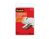 Scotch Thermal Laminating Pouches, 4.37 Inches x 6.36 Inches...
